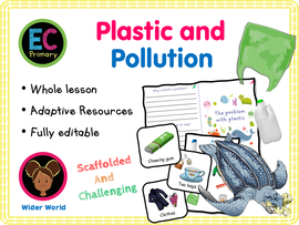 Plastic and Pollution - KS1 - Year 1