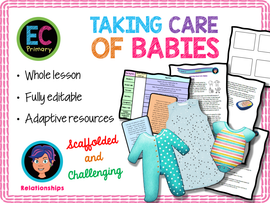 Looking after babies PSHE lesson