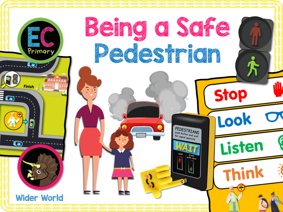 New! Being a Safe Pedestrian - EYFS/Reception