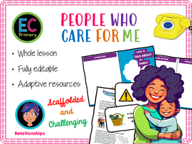 Year 3 - People who care for me