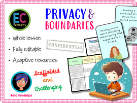 Year 3 - Privacy and Boundaries