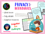 Year 3 - Privacy and Boundaries