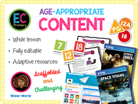 Age-appropriate content - age ratings