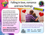 Falling in love, romance and new feelings PSHE lesson