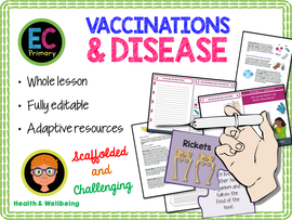 Vaccinations and Disease PSHE Lesson