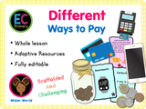 Different Ways to Pay - KS1/Year 2