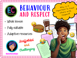 Behaviour and Respect PSHE