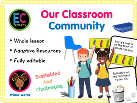 Our Classroom Community - KS1 - Year 1