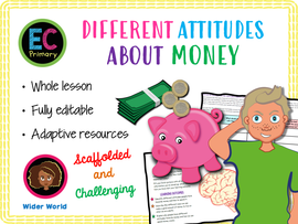 Attitudes to Money PSHE