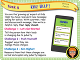 Year 4 - Growing up - an introduction to boys' puberty