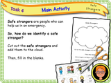 Staying Safe - KS1 - Year 1