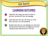 Sun Safety PSHE Lesson