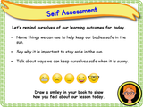 Sun safety - KS1 - Year 1