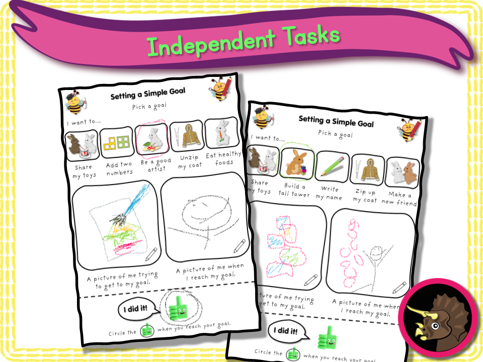 New! Setting Simple Goals - EYFS/Reception – EC Publishing