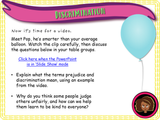 Year 4 - Prejudice, Discrimination and Stereotypes