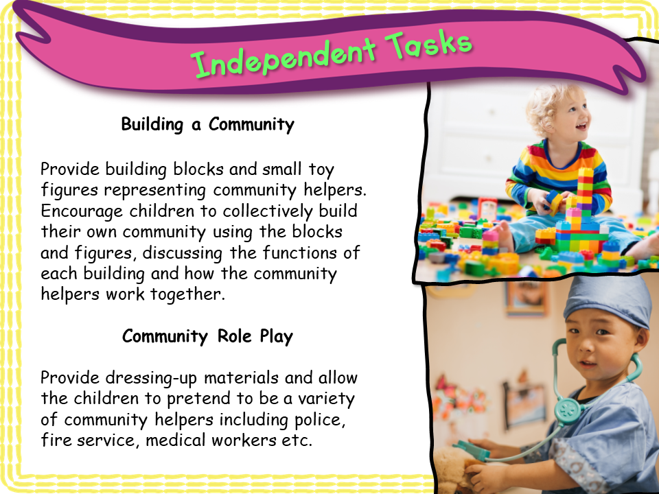 Community Time Eyfs New! People and communities - EYFS/Reception – EC Publishing