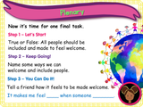 Welcoming Everyone (Diversity / Inclusion) - KS1 - Year 1