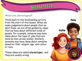 Prejudice, Discrimination and Stereotypes - KS2