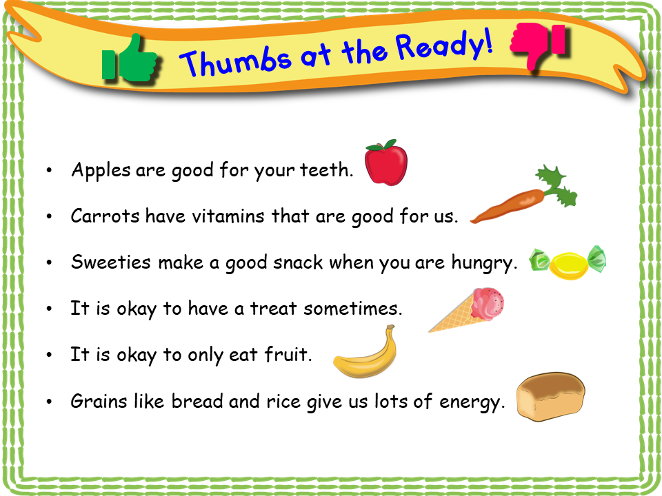 New! Healthy Food EYFS/Reception EC Publishing