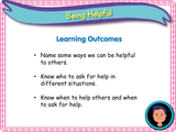 Being Helpful - KS1 - Year 1