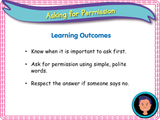 Asking for permission KS1 - Year 1
