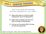 Year 4 - Changing Emotions - Puberty