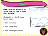 All About Rules - KS1 - Year 1