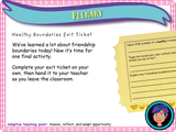 Year 3 - Friendship boundaries