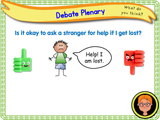 Staying Safe - KS1 - Year 1