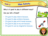 How We Play and Learn - KS1 - Year 1
