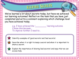 Secrets - KS2 PSHE