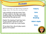 Year 4 - Growing up - an introduction to boys' puberty