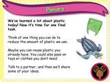Plastic and Pollution - KS1 - Year 1