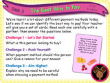 Different Ways to Pay - KS1/Year 2