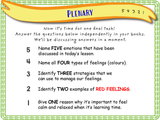 Year 3 - Feelings and Me