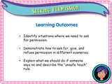 Year 3 - Seeking permission (consent) & unsafe touch
