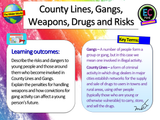 County Lines, Gangs, Weapons and Exploitation PSHE Lesson