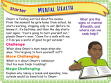 Mental Health - Symptoms of Illness PSHE