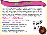 Year 3 - Goals and Targets