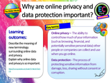 Online Privacy and Data Protection PSHE Lesson