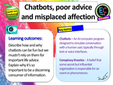 Chatbots, AI, Digital Literacy and Critical Thinking