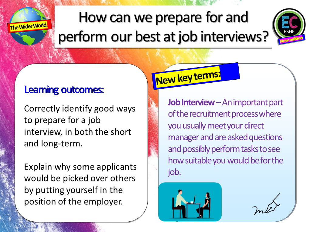 Job Interviews and Preparation Careers / PSHE Lesson – EC Publishing