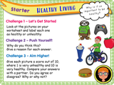 Year 4 - Living a healthy lifestyle PSHE
