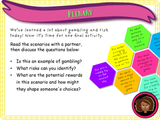 Year 4 - Gambing and Risk PSHE
