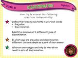 Prejudice, Discrimination and Stereotypes - KS2