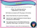 Year 4 - Positive Friendships