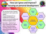 Personal Development and Targets - PD PSHE Lesson