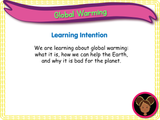 Climate change / global warming - KS1 - Year 1