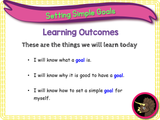 New! Setting Simple Goals - EYFS/Reception