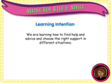 Year 5 - Asking for Help and Advice PSHE